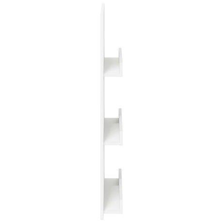 Wooden Magazine Rack 51cm Wide With 3 Shelves - Vantage Home