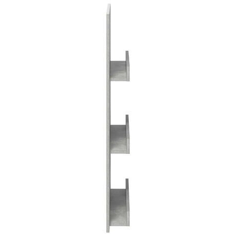Wooden Magazine Rack 51cm Wide With 3 Shelves - Vantage Home