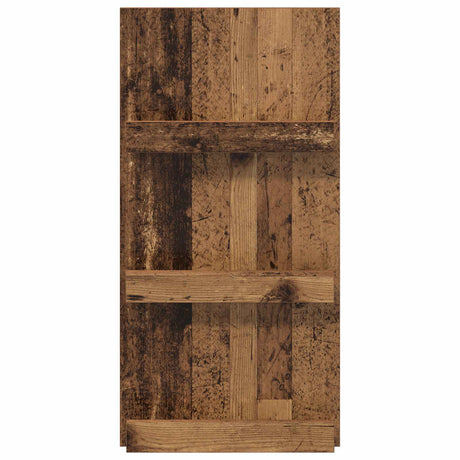 Wooden Magazine Rack 51cm Wide With 3 Shelves - Vantage Home