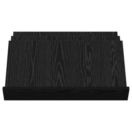 Wooden Magazine Rack 65cm Wide - Vantage Home