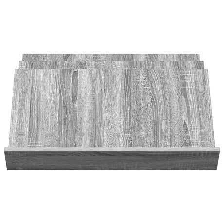 Wooden Magazine Rack 65cm Wide - Vantage Home
