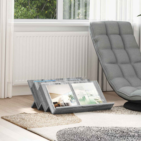 Wooden Magazine Rack 65cm Wide - Vantage Home