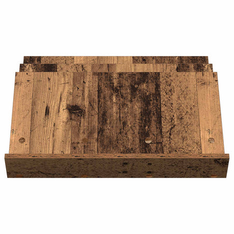 Wooden Magazine Rack 65cm Wide - Vantage Home