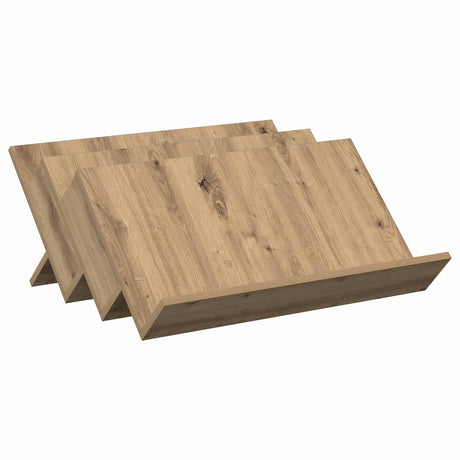 Wooden Magazine Rack 65cm Wide - Vantage Home