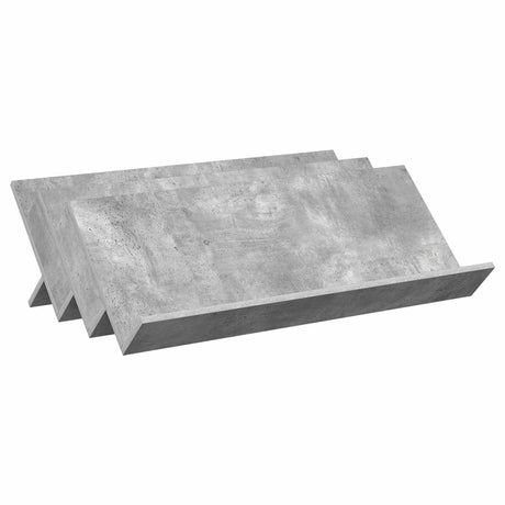 Wooden Magazine Rack 90cm Wide - Vantage Home