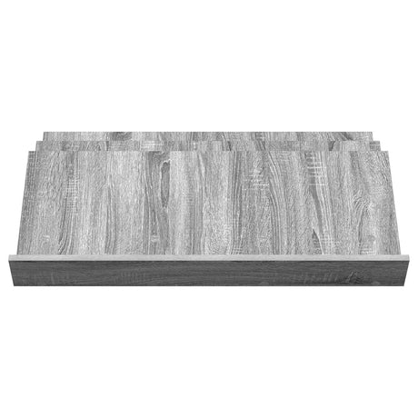 Wooden Magazine Rack 90cm Wide - Vantage Home
