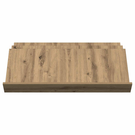 Wooden Magazine Rack 90cm Wide - Vantage Home