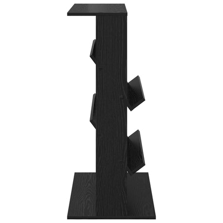 Wooden Magazine Rack 96cm High With 2 Shelves - Vantage Home