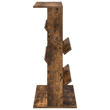 Wooden Magazine Rack 96cm High With 2 Shelves - Vantage Home