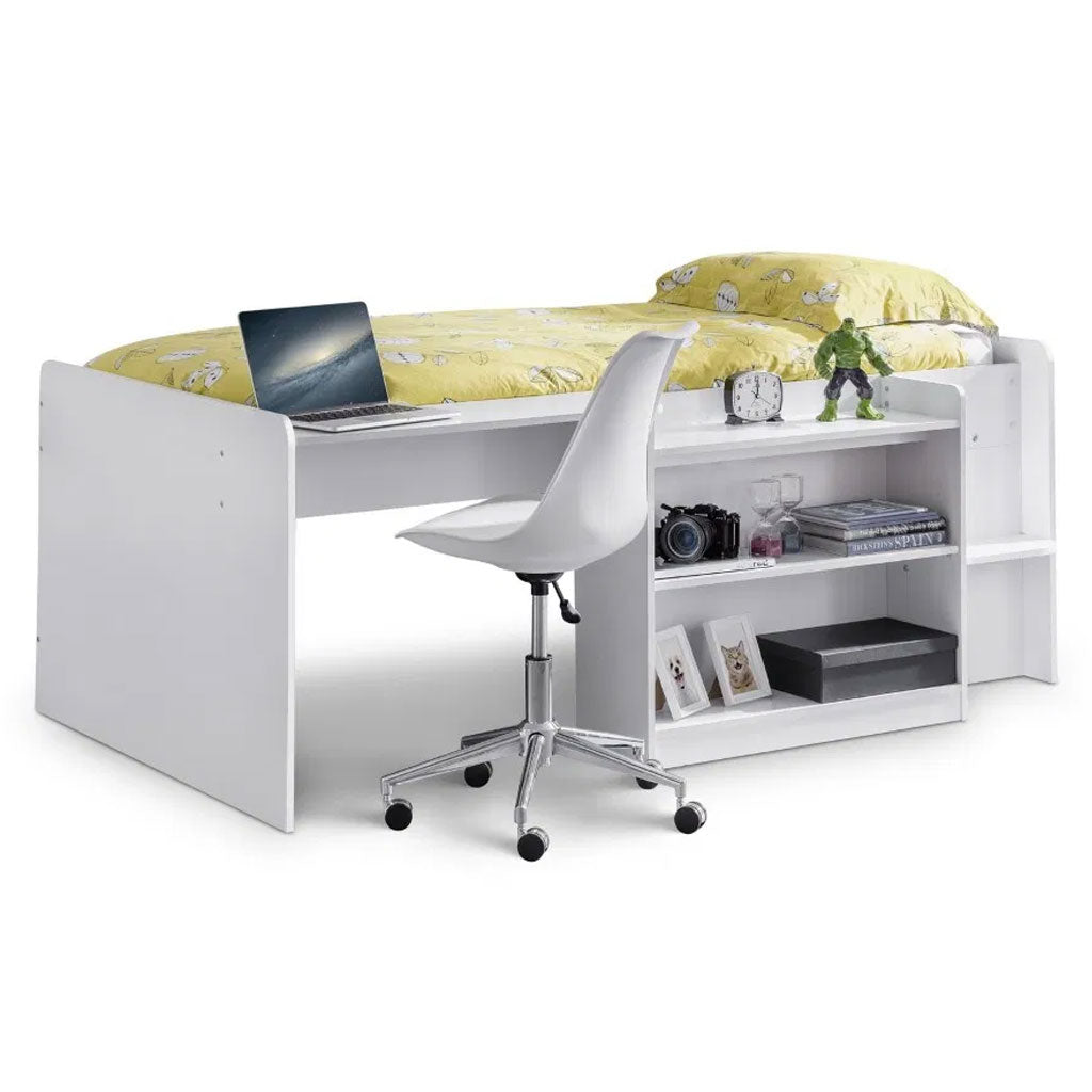 Wooden Mid Sleeper Bed - Neptune