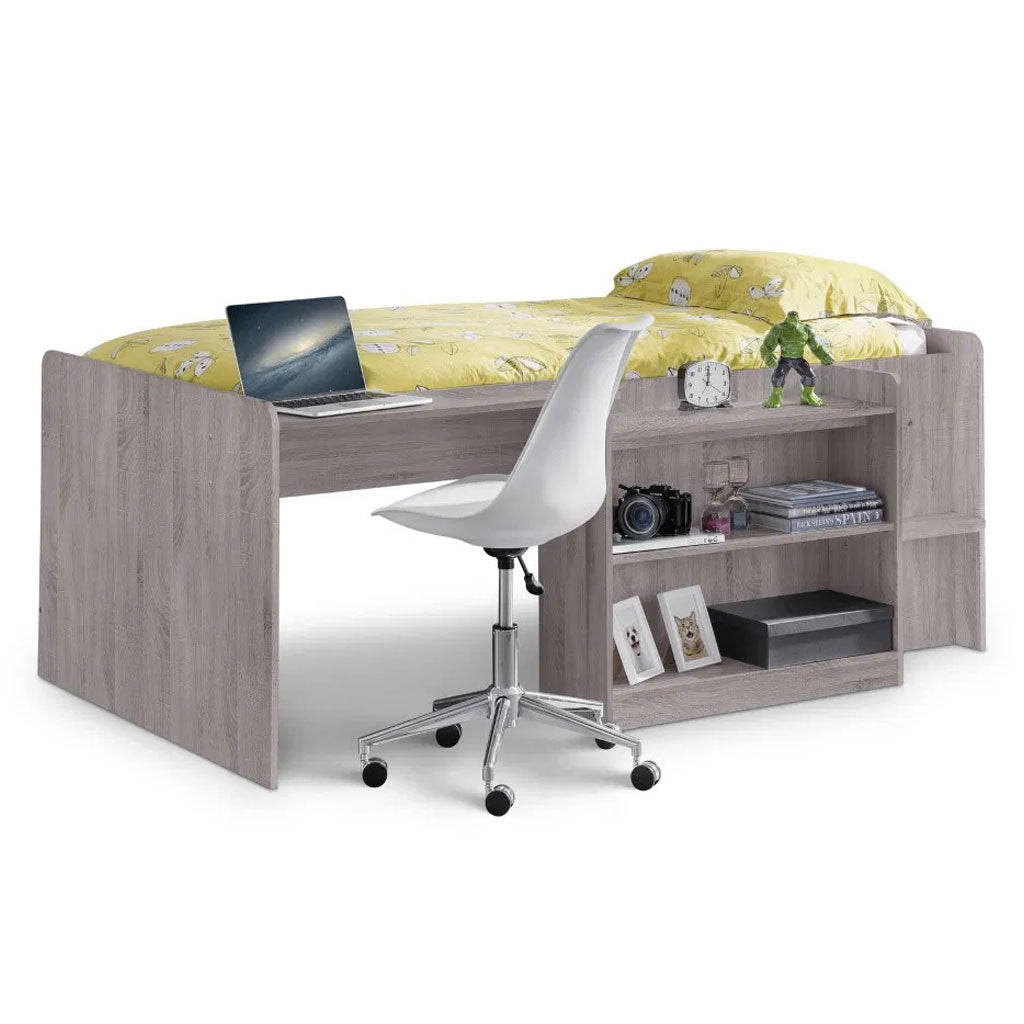 Wooden Mid Sleeper Bed - Neptune