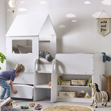 Wooden Mid Sleeper Bed - Orpheus