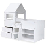 Wooden Mid Sleeper Bed - Orpheus