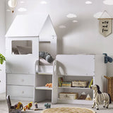 Wooden Mid Sleeper Bed - Orpheus