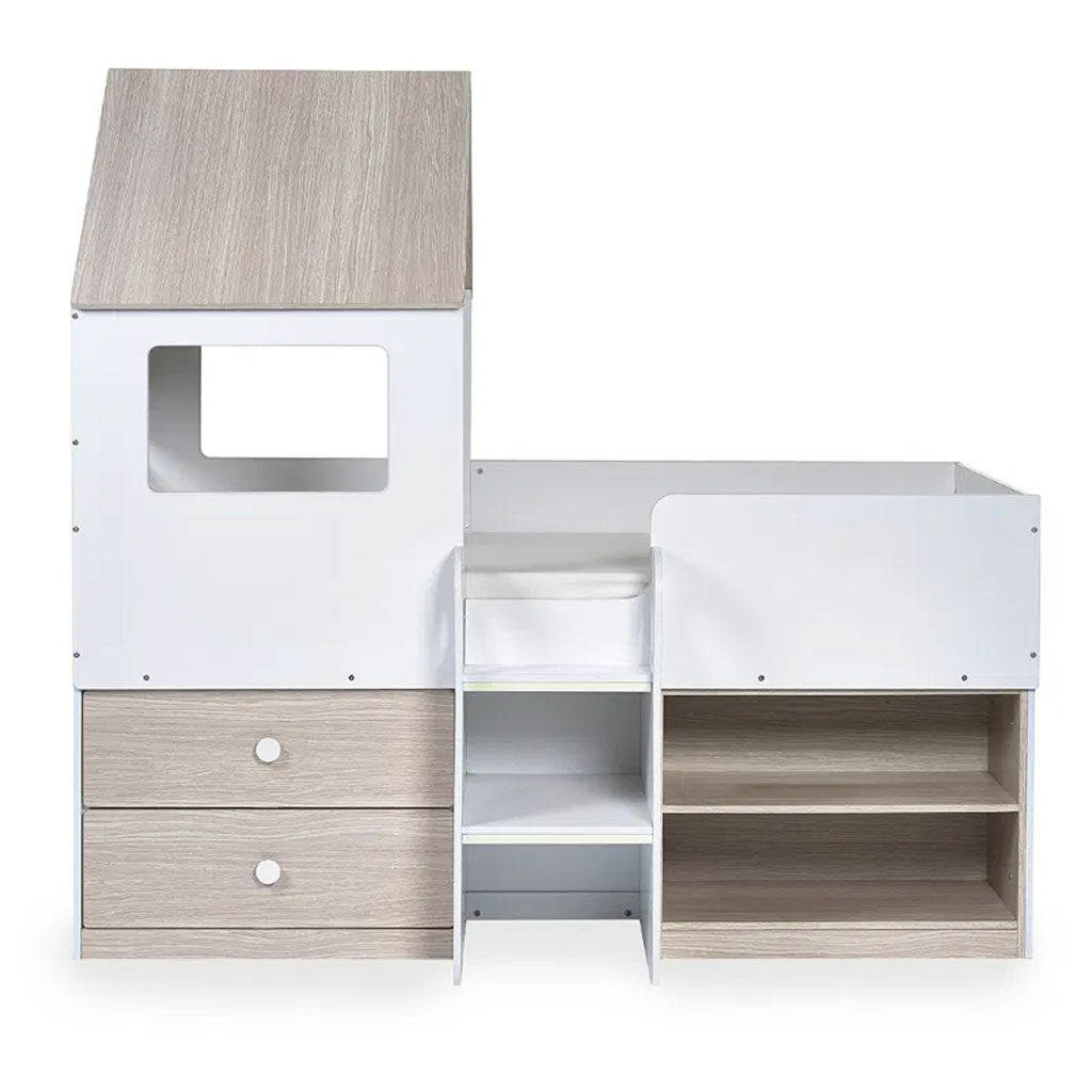 Wooden Mid Sleeper Bed - Orpheus