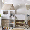 Wooden Mid Sleeper Bed - Orpheus