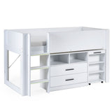 Wooden Mid Sleeper Bed - Otis