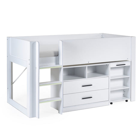 Wooden Mid Sleeper Bed - Otis