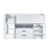 Wooden Mid Sleeper Bed - Otis