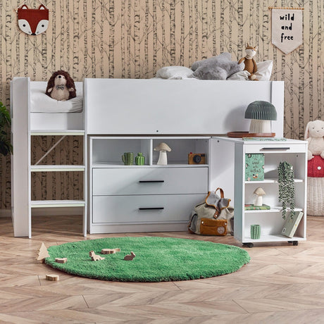 Wooden Mid Sleeper Bed - Otis