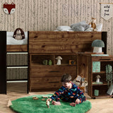 Wooden Mid Sleeper Bed - Otis