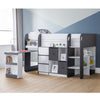 Wooden Mid Sleeper Bed - Saturn