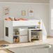 Wooden Mid Sleeper Bed With Ladder - Gaia