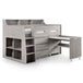 Wooden Mid Sleeper Bed With Ladder - Jupiter