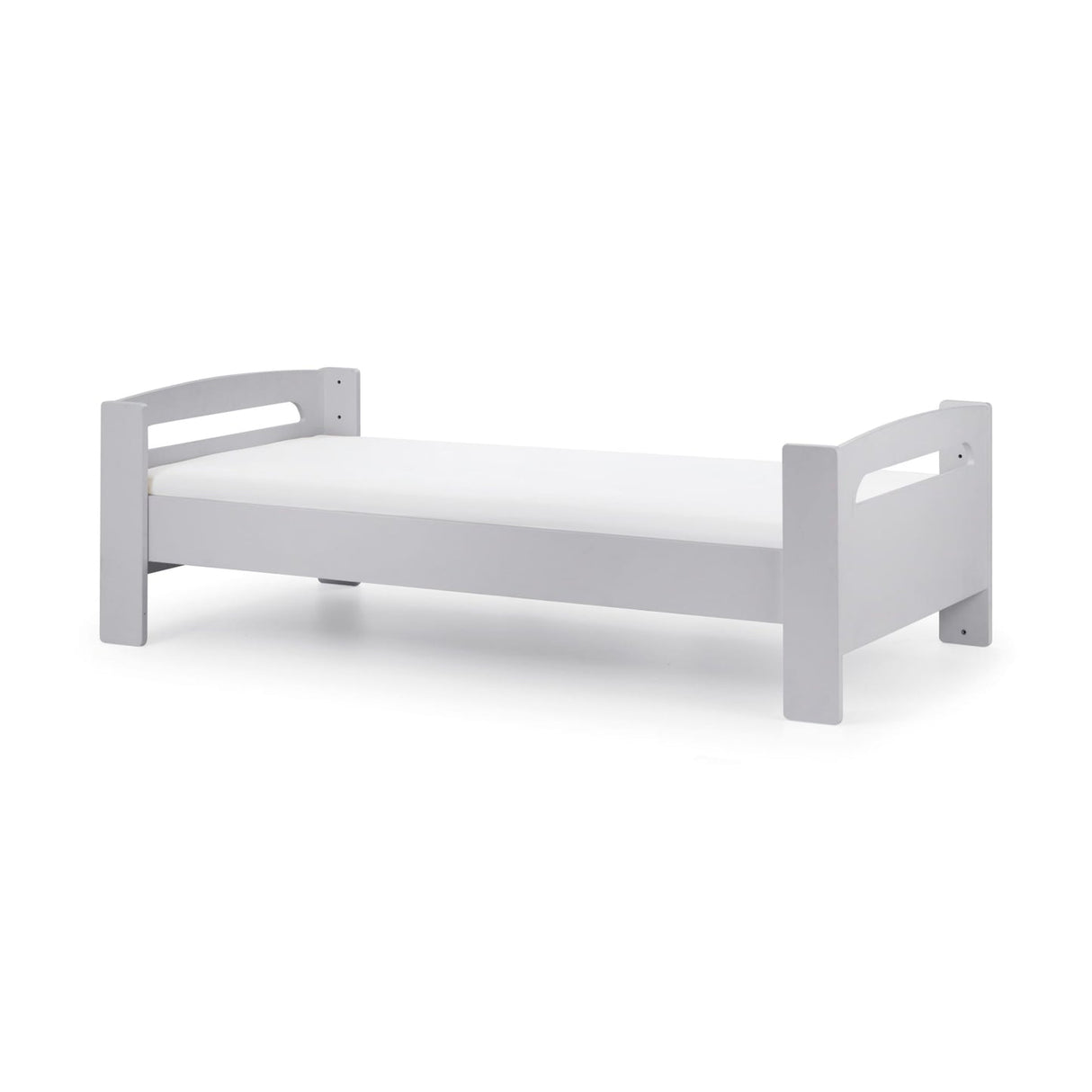 Wooden Mid Sleeper Bed With Ladder - Pluto