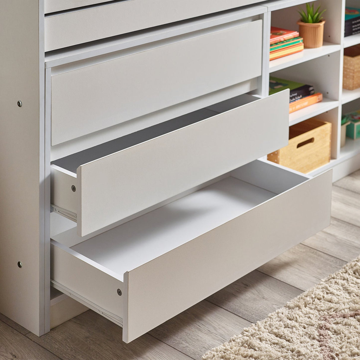 Wooden Mid Sleeper Bed With Ladder - Vespa