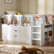 Wooden Mid Sleeper Bed With Ladder - Vision