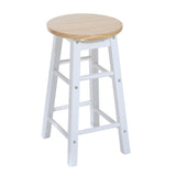 Wooden Mobile Foldable Drop Leaf Dining Table With 2 Stools - Velmora