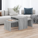 Wooden Nest Of 2 Coffee Tables 100cm Wide - Vantage Home