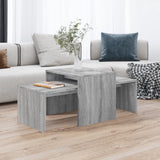 Wooden Nest Of 2 Coffee Tables 100cm Wide - Vantage Home