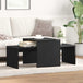 Wooden Nest Of 2 Coffee Tables 100cm Wide - Vantage Home