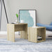 Wooden Nest Of 2 Coffee Tables 48cm Wide - Vantage Home