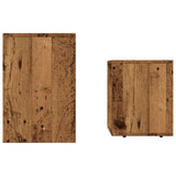 Wooden Nest Of 2 Coffee Tables 48cm Wide - Vantage Home