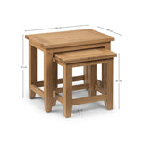 Wooden Nest Of 2 Tables - Astoria
