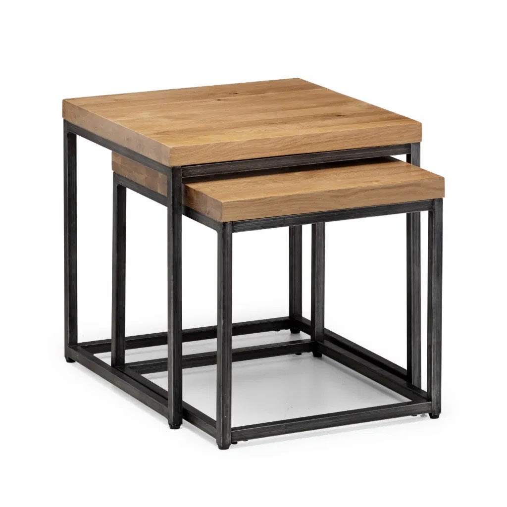 Wooden Nest Of 2 Tables - Brooklyn