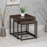 Wooden Nest Of 2 Tables - Brooklyn