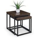 Wooden Nest Of 2 Tables - Brooklyn