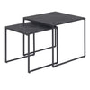 Wooden Nest Of 2 Tables - Infinity