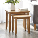 Wooden Nest Of 2 Tables - Mallory