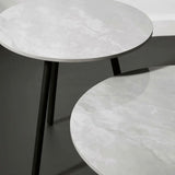 Wooden Nest Of 2 Tables Round - Casper