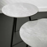 Wooden Nest Of 2 Tables Round - Casper