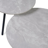 Wooden Nest Of 2 Tables Round - Casper