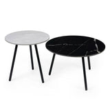 Wooden Nest Of 2 Tables Round - Casper