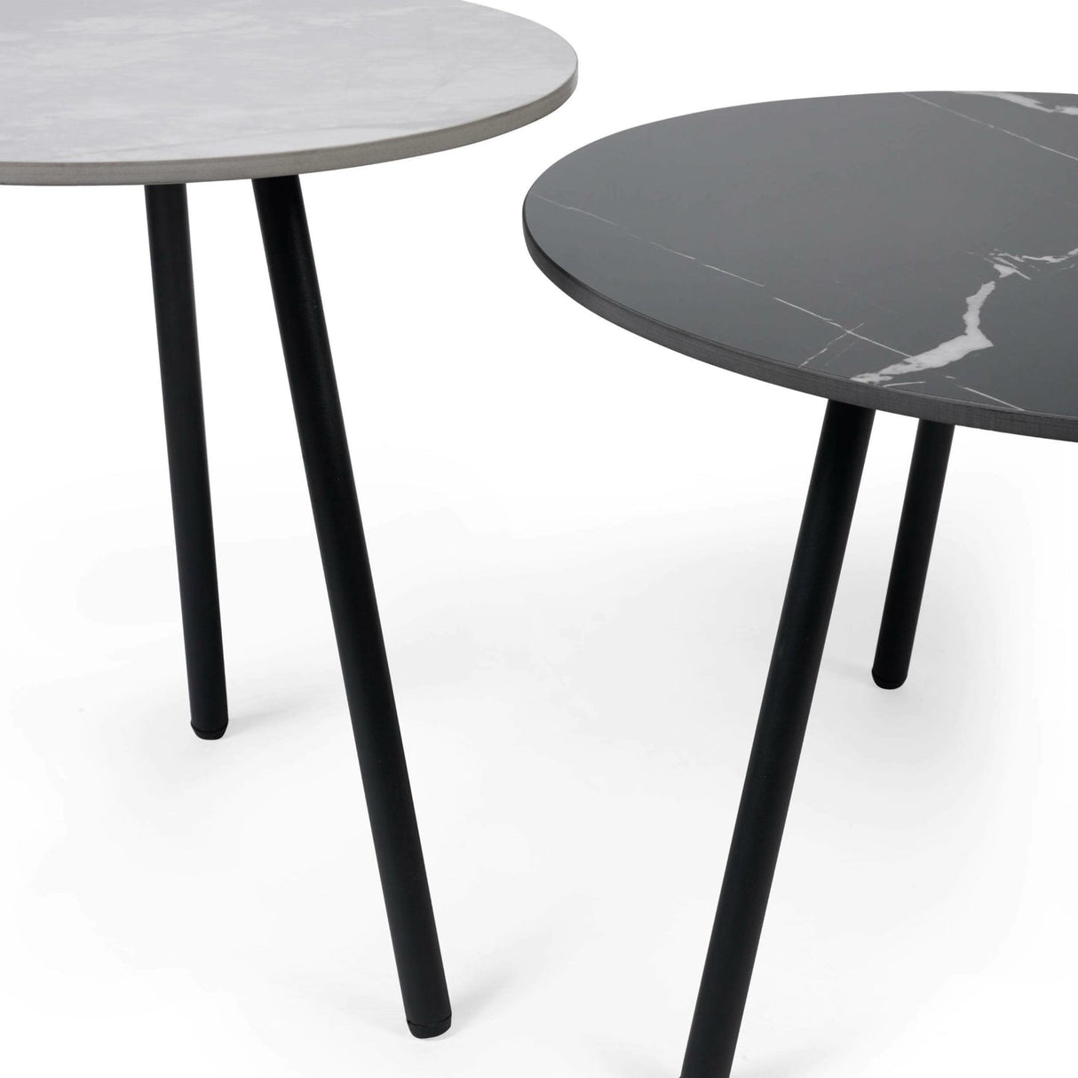 Wooden Nest Of 2 Tables Round - Casper