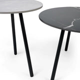 Wooden Nest Of 2 Tables Round - Casper