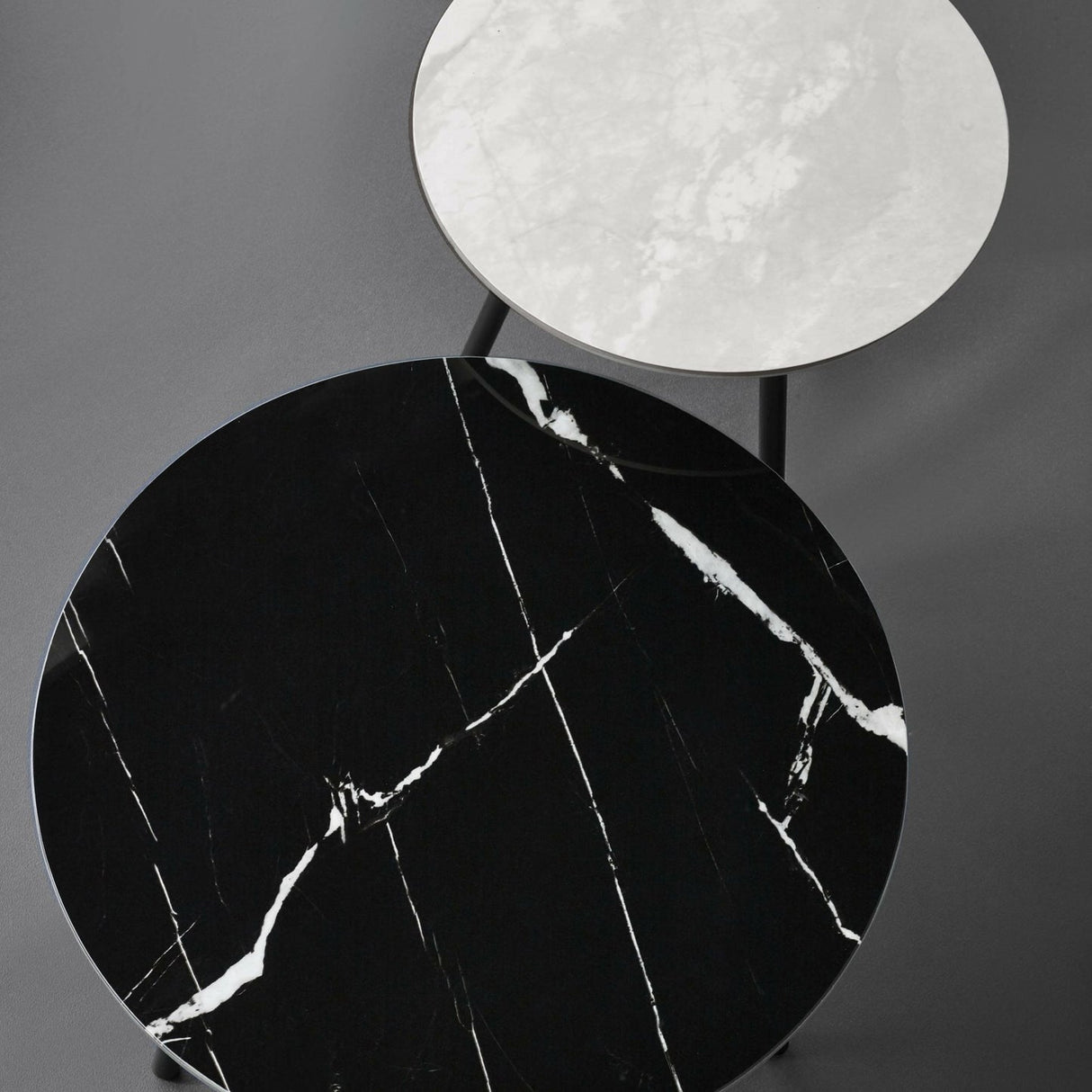 Wooden Nest Of 2 Tables Round - Casper